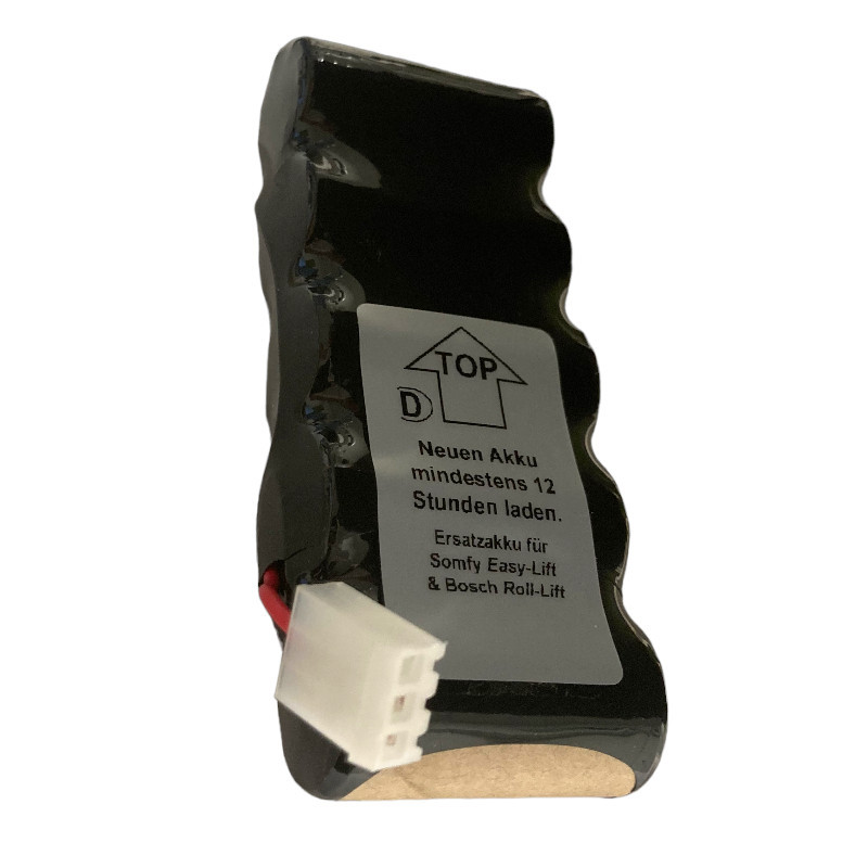 Powerakku 6V 3000mAh Für Rollladenantrieb Bosch Somfy Easy-Lift K12 – NiMH Ersatzakku