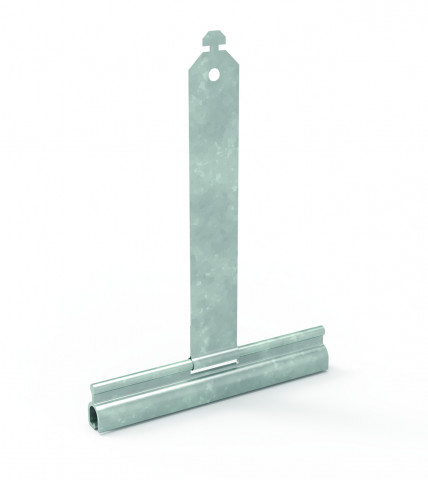 Eckermann Mini-Aufhängefeder mit Nase, 123mm kunststoffbeschichtet (18058A)