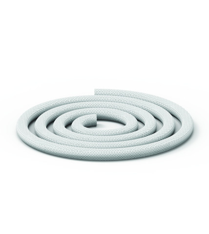 Eckermann Schnur, weiß, Durchmesser 4,3 mm, Meterware (18197)