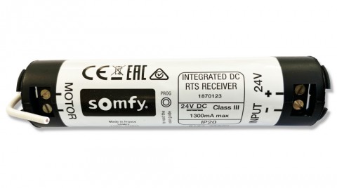 Somfy 24V DC RTS Funkempfänger für Jalousie oder Rollo (1870140)