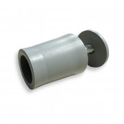 Eckermann kurze Anschlagstopfen, Stopper 27mm, grau (16027GR) Einlaufrichter / Abdruckrollen / Stopper