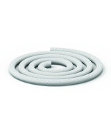 Eckermann Schnur, weiß, Durchmesser 4,3 mm, Meterware (18197)