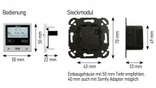 Somfy Soliris Smoove IB+ Pure White Kit (1818319)