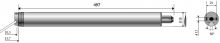 SOMFY Einsteckantrieb Altus 40 RTS  9/16