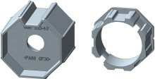Wellen-Adapter 8-Kantwelle 50mm SW50 M-/S-Line (93500738) Rohrmotor Zubehör
