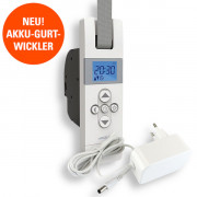 WIR eWickler eW420 Akku-Gurtwickler Comfort Unterputz für 23 mm Gurtband inkl. Netzteil