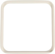 Zwischenrahmen Busch Jäger Duro2000SI Cremeweiß 50x50